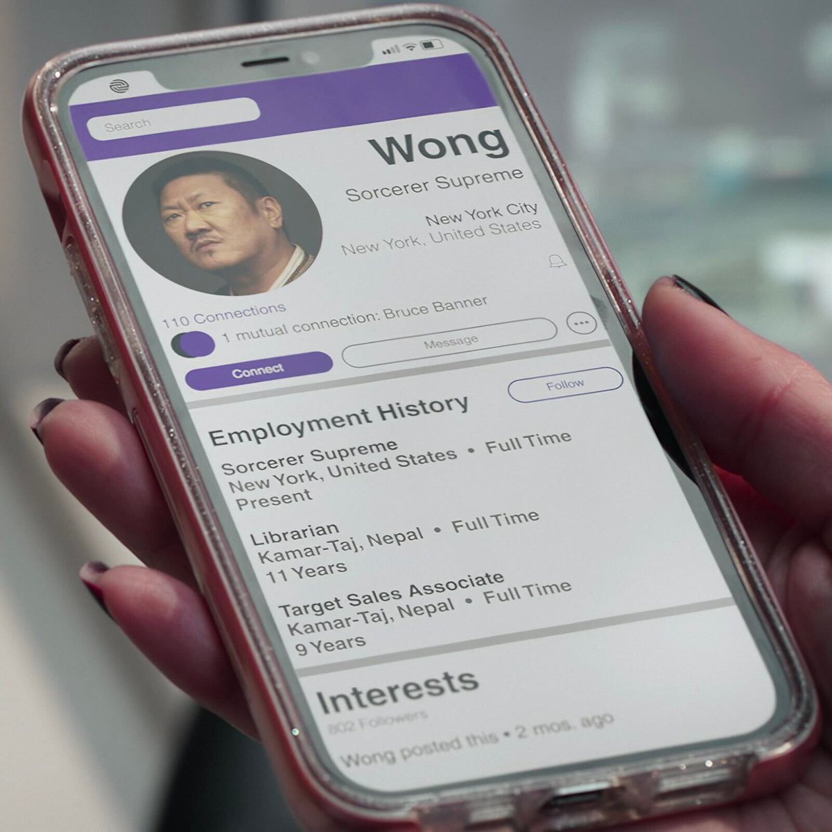 Being a Target Sales Associate is a foot in door role to being Sorcerer Supreme #shehulk <a href="/Marvel/">Marvel Entertainment</a> <a href="/SheHulkOfficial/">She-Hulk</a>