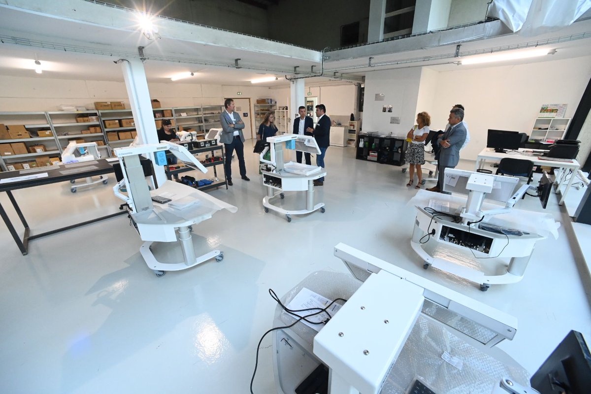 [Fierté] Saint-Étienne Métropole fière de ses #entreprises ! @dessintey située à Saint-Jean-Bonnefonds, fête ses 5 ans ! L'entreprise est à l'origine d'un dispositif unique de rééducation suite à un Accident Vasculaire Cérébral. bit.ly/3TxDVJc
#SaintEtienne #AVC