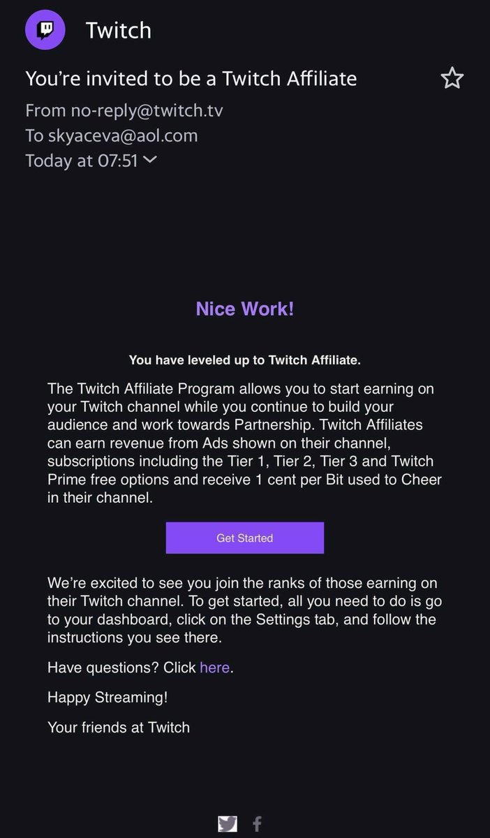 curtdeeeezy's tweet photo. Okay I can’t wait any longer!! YALL WE MADE AFFILIATE!!! I still can’t believe it!!!! I’m soo excited!! Y’all have helped achieve this goal!! Thank you sooo much 🙏🥹 I’m ready to start the next journey with all of you!! I love you guys. Thanks again! 🙏❤️#twitchaffiliate https://t.co/3u9S3Fn4MK