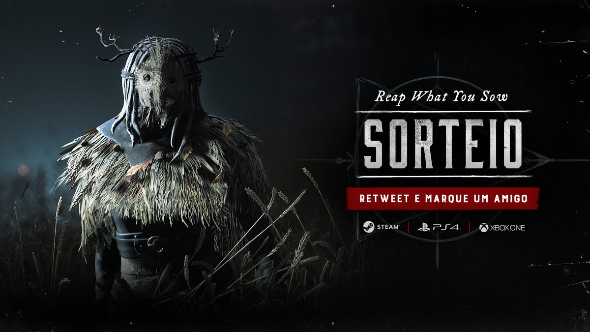 Hora de sorteio: Daughter of Decay! ☠️

Para cada 25 RTs, nós vamos sortear a DLC 'Reap What You Sow' na Steam!

Para participar basta:
-Seguir a gente no Twitter✔️
-Dar RT no post 🔁
-Comentar marcando um amigo!🙋

Boa sorte!