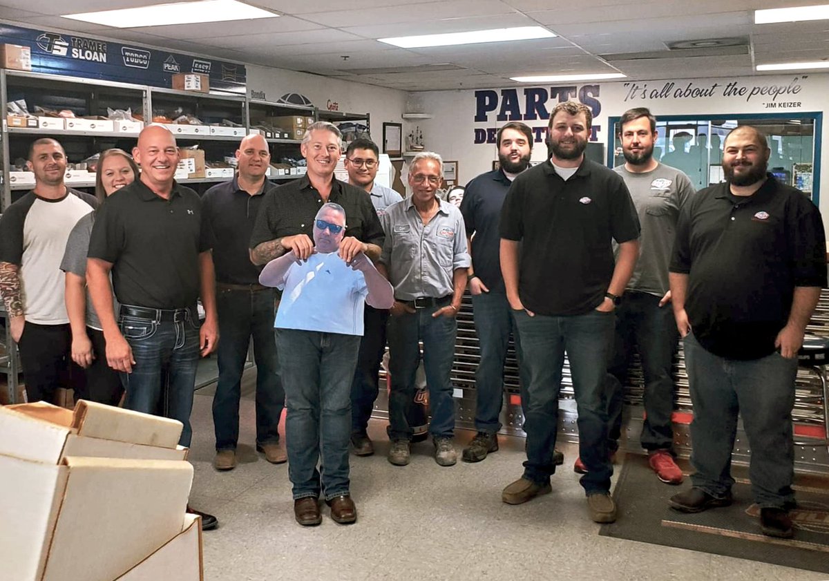 mstatesutility's tweet image. Shane day included a fine breakfast from village inn as well as rewards for our parts staff for placing 1st, 2nd, and 3rd in a counter sales contest we had last month!  All in all a great day!