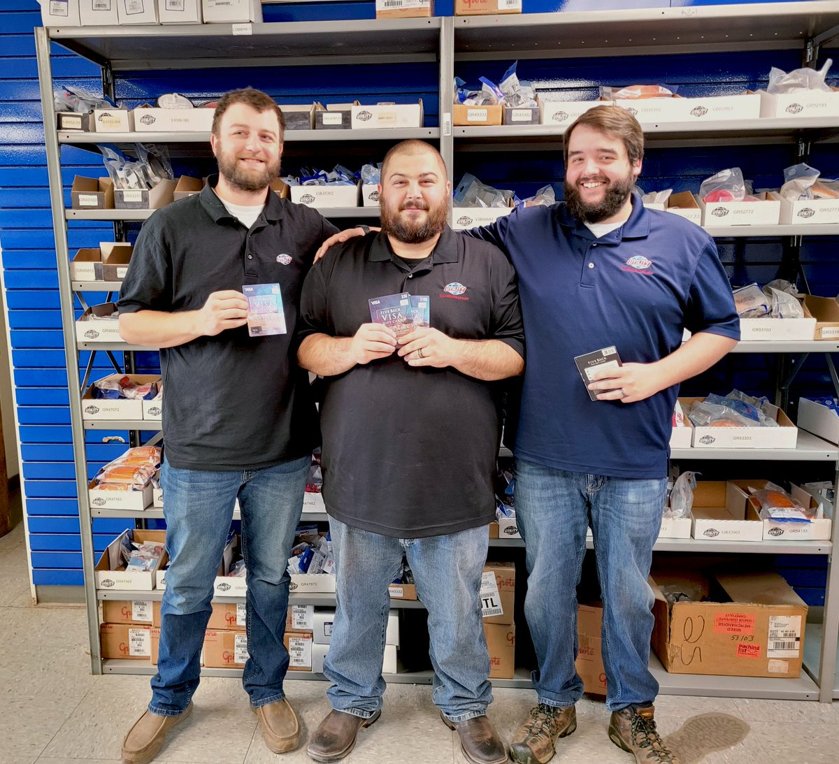 mstatesutility's tweet image. Shane day included a fine breakfast from village inn as well as rewards for our parts staff for placing 1st, 2nd, and 3rd in a counter sales contest we had last month!  All in all a great day!