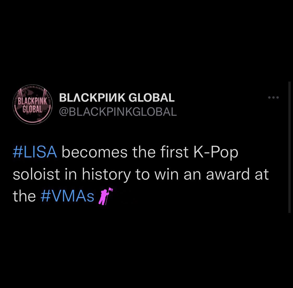 BLACKPINKGLOBAL tweet picture