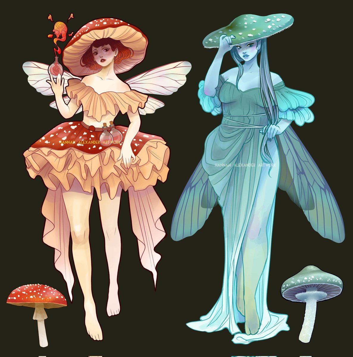 Just a couple of gal pals 🍄