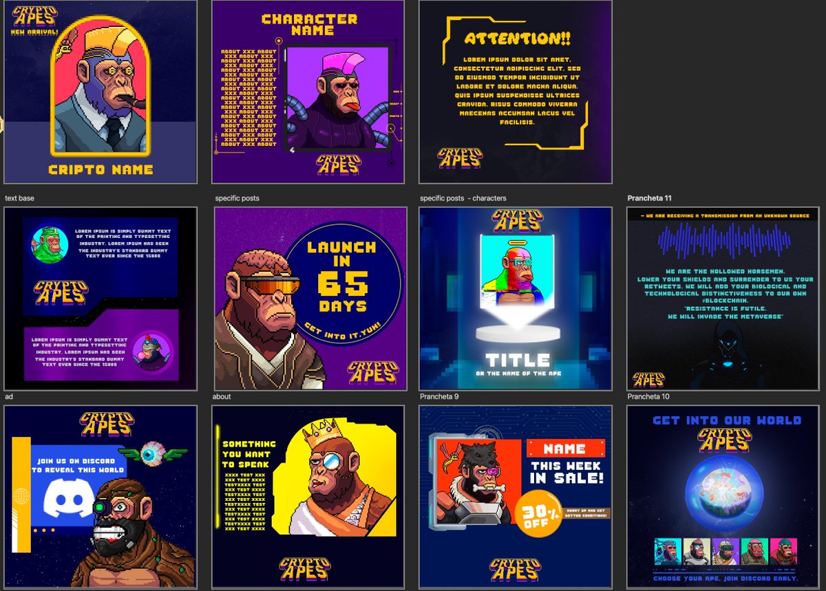 #NFT Content Grill for a client