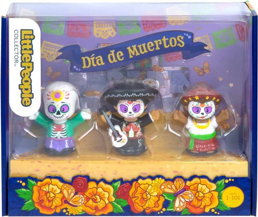 fofeando's tweet photo. ¡Adorable! La marca @FisherPrice lanzará un increíble set de #LittlePeople basado en Día de Muertos que muy pronto podrán comprar en Amazon y tiendas físicas.
Definitivamente no lo dejen pasar pues es simplemente perfecto. #Fofeando https://t.co/Va4cg1VT7p