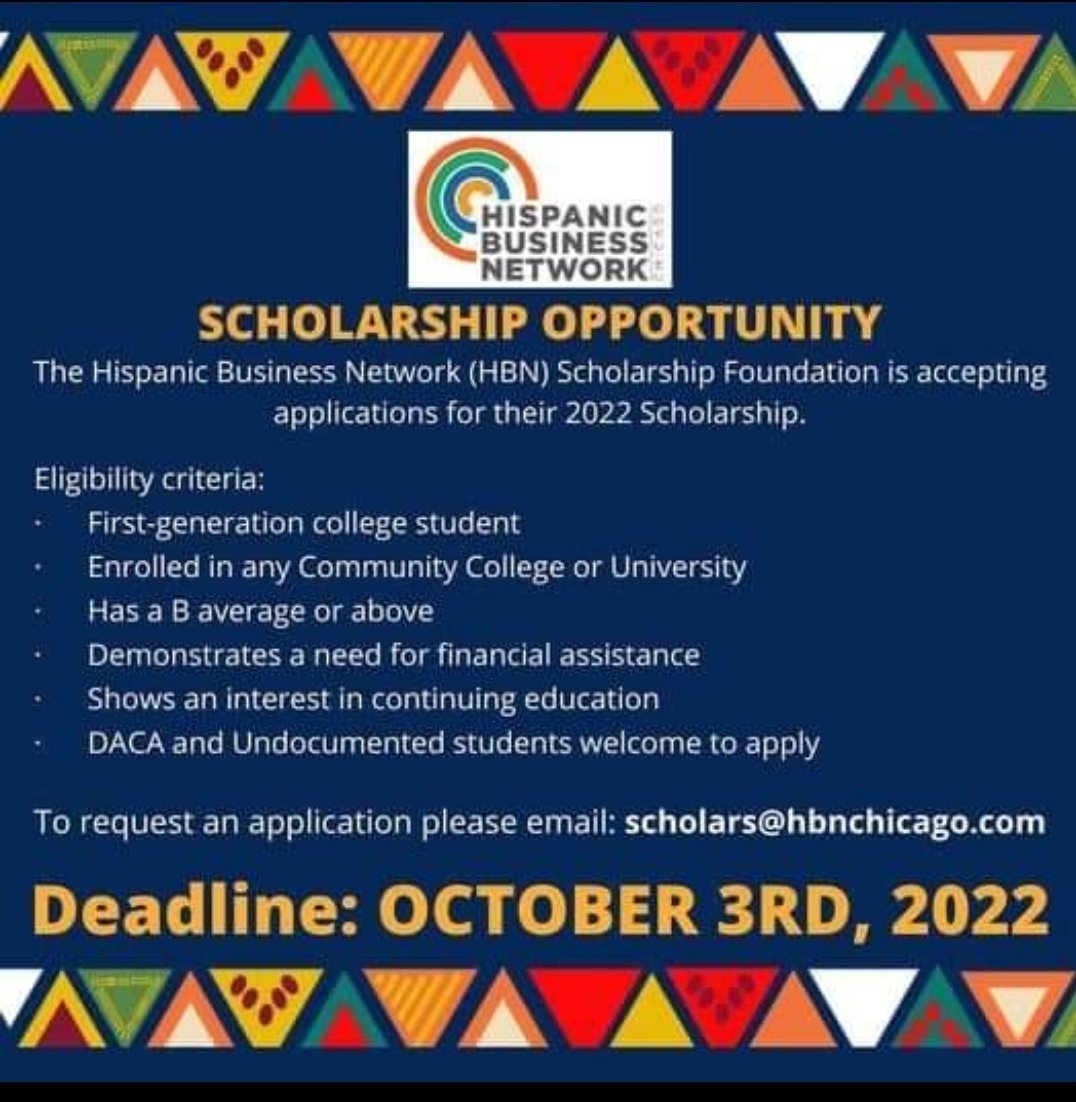 Another scholarship opportunity!!!