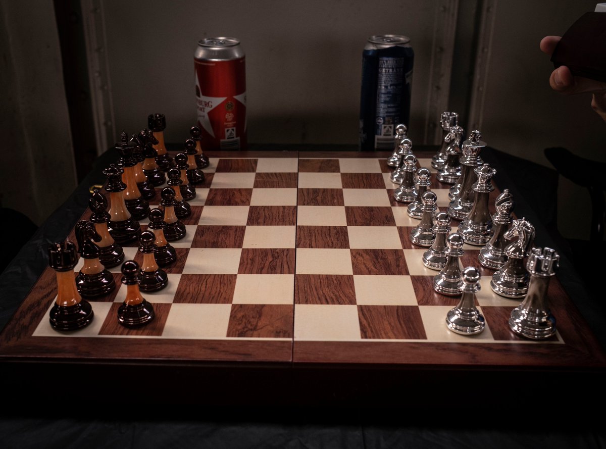 This NFT shows the chess board and pieces we used in session #1.

Token #9 - Prinzenstrasse - Berlin, Germany (Session #1)

You can see our NFTs here: opensea.io/ChesstationNFT

#NFTs #NFTCommunity #NFTGiveaways #nftart #nftcollector #chesspunks #TRAIN #station #schach ♟️😀