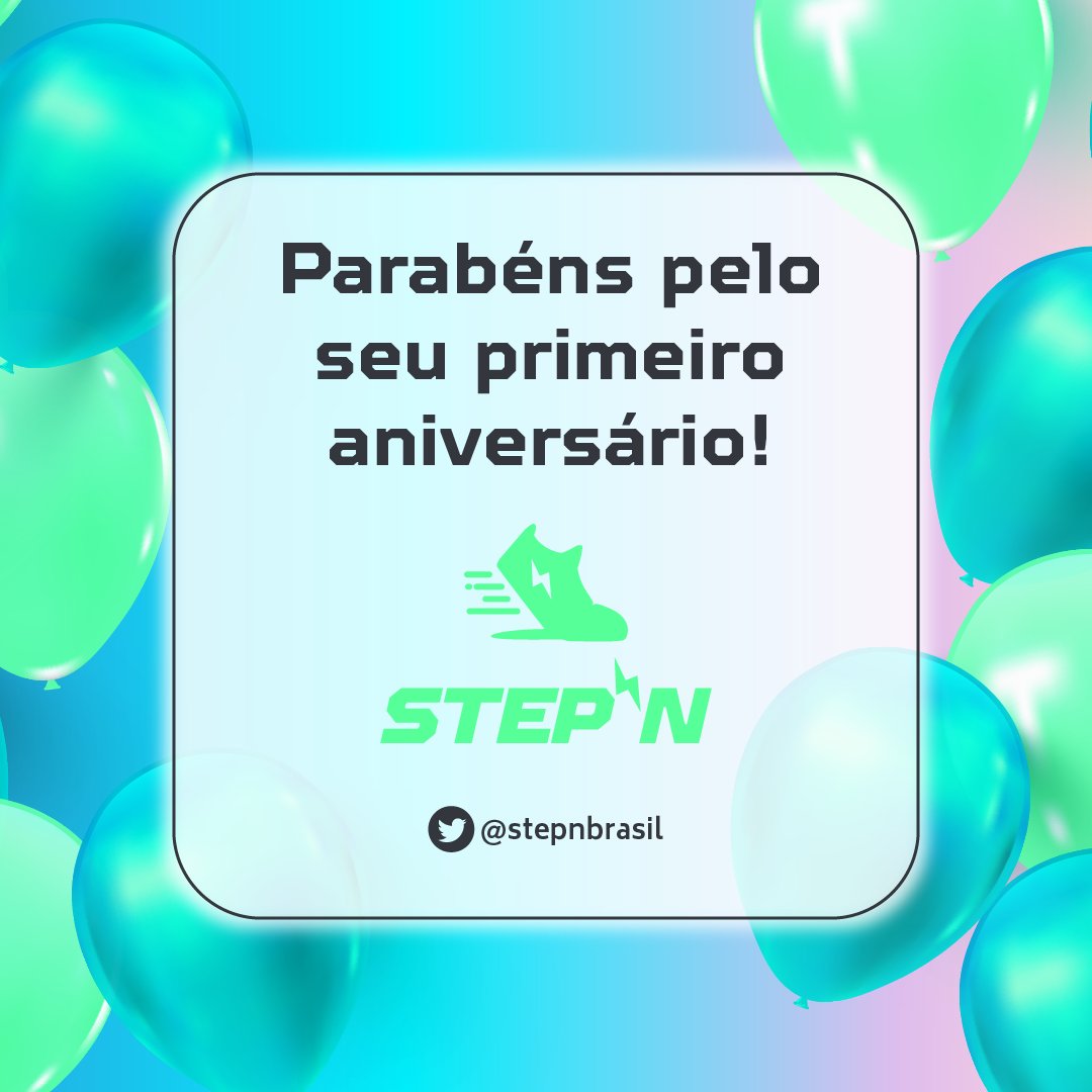 stepnbrasil's tweet photo. Parabéns a #STEPN pelo seu primeiro aniversário 🥳
Desejamos a todos os membros da comunidade e a equipe líder muito sucesso nesta nova fase!

#STEPNEMBER https://t.co/x2nztAOxSc