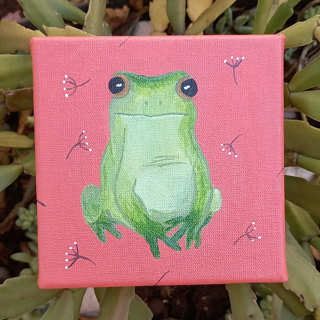 desenhos_da_ca's tweet photo. Esse é pra quem gosta de perereca kkkk
#art #artist #arte #artista #desenho #drawing #pintura #painting #desenhosdaca  #animal #animals #amateur #tela #canvas #nature #natureza #tiktok #acrilicpainting #frog #sapo #perereca https://t.co/5Ts7Ona0dD