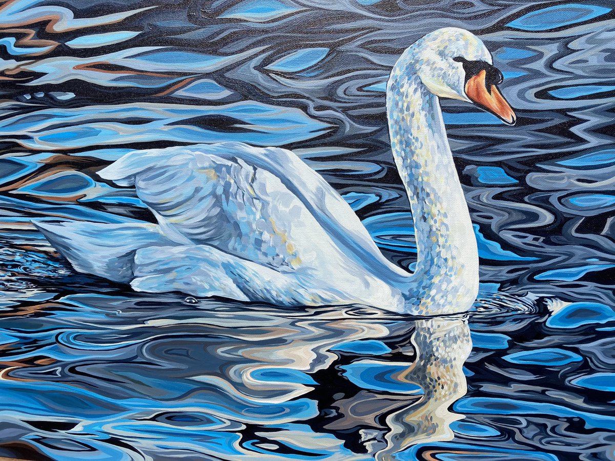 Finished painting this guy over the weekend. Took me over two weeks to paint, sometimes I felt like I was painting it in my sleep.😆 I’ll be taking him with me, along with more new art works, to Art Source in the RDS in November. DM me if you want tickets! 😁