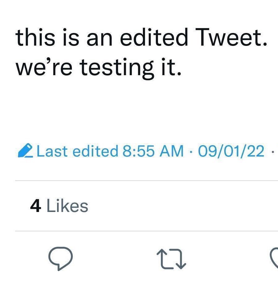 TheCrewLion's tweet photo. #NUEVO. Twitter está probando oficialmente una función de 'Editar Tweet'✍🏻 

• Los tweets se pueden probar 'algunas veces' dentro de los 30 minutos posteriores a la publicación ⏰ 

• Los lectores pueden tocar un ícono para ver el historial de edición del tweet🔍

#twitter💬 https://t.co/xBiPIkINbm