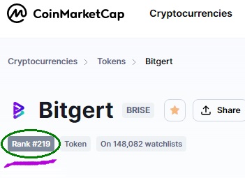 AlienLiveEver's tweet photo. #crypto #BITGERT #BITGERTBRISE $BRISE #BriseArmy
#Bitgertpro #Bitgertcommunity #BITGERTBLOCKCHAIN
#BRISE RANK 219 out of 20,827 Cryptos https://t.co/qxqUEWiLi3