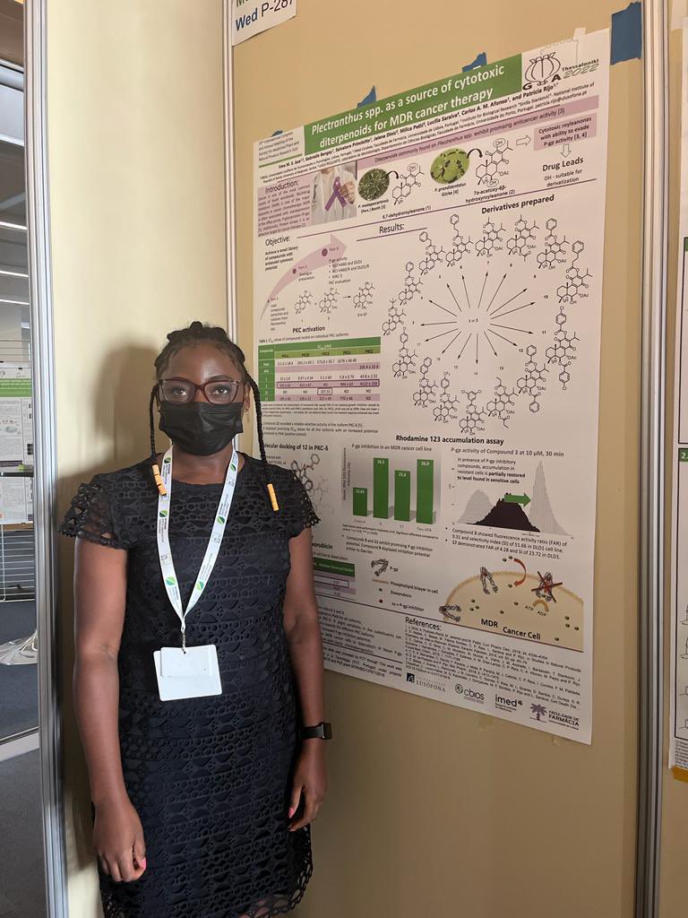 CBIOS_'s tweet photo. PhD students @PhDatCBIOS presented posters  #GAcongress2022 @Marciaasfilipe @GabsBangay @Vera89733278 @Eva_M_DM @Gently2016 supervised by @PhytoChemLab @salvoprinciotto in Grecce 🤩🤩🔝🔝 https://t.co/8fhLN17Ajf
