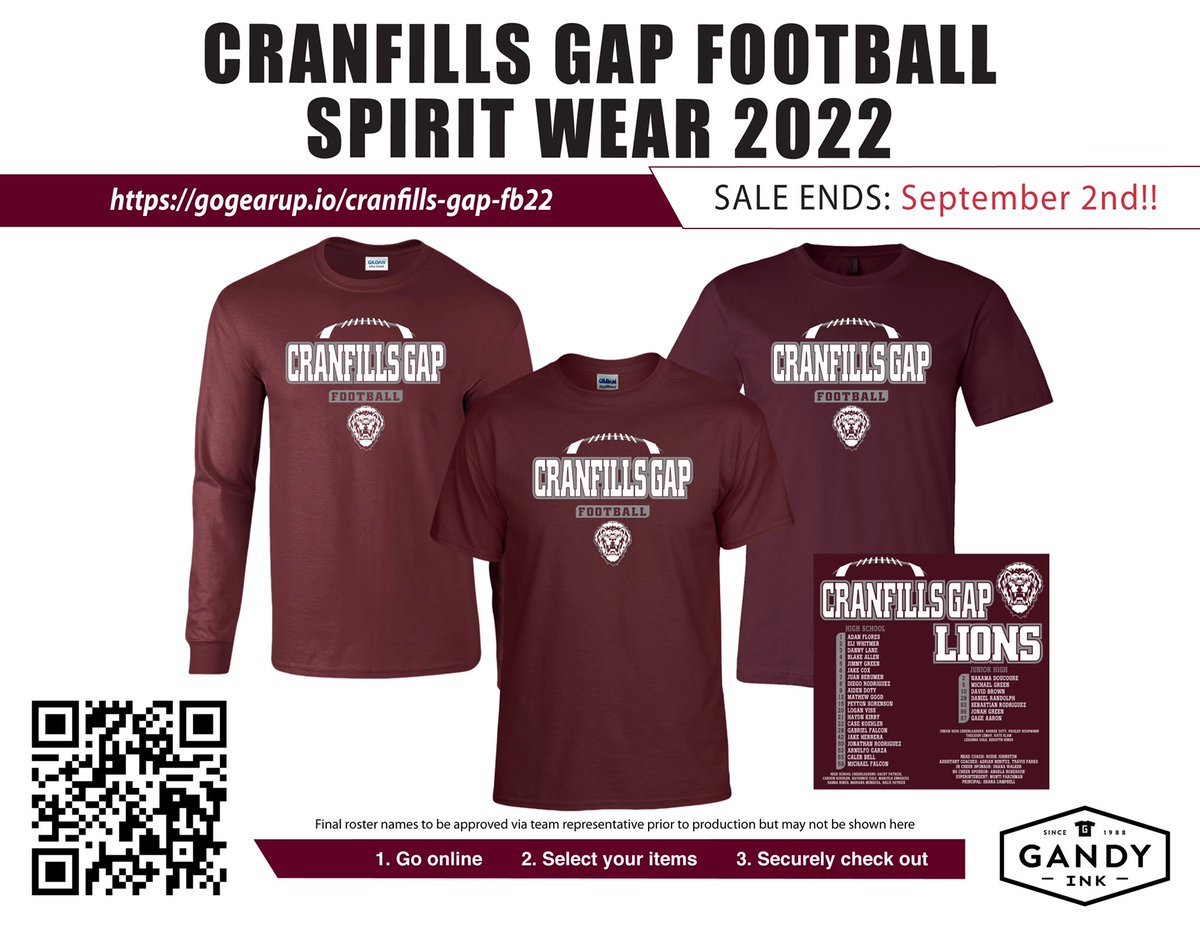gap_isd's tweet photo. Last day to order shirts is tomorrow. https://t.co/ffhoh2cqb9