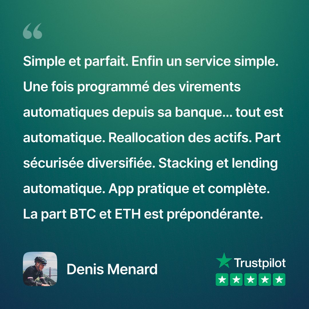 CryptoSimpleApp's tweet image. Un mois et demi après notre lancement, ce sont nos utilisateurs qui en parlent le mieux💯

Merci encore pour votre soutien ! 🙏

#CryptoSimple #Feedback #reviews #customerfeedback #testimonial #happycustomer