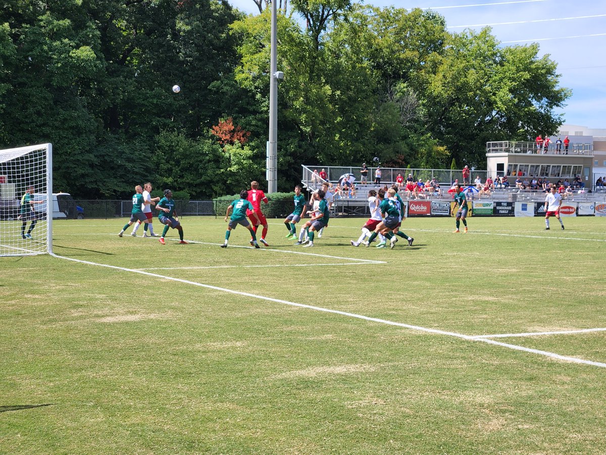 Excited to cheer for the USI Men's Soccer team in their match today against Green Bay.