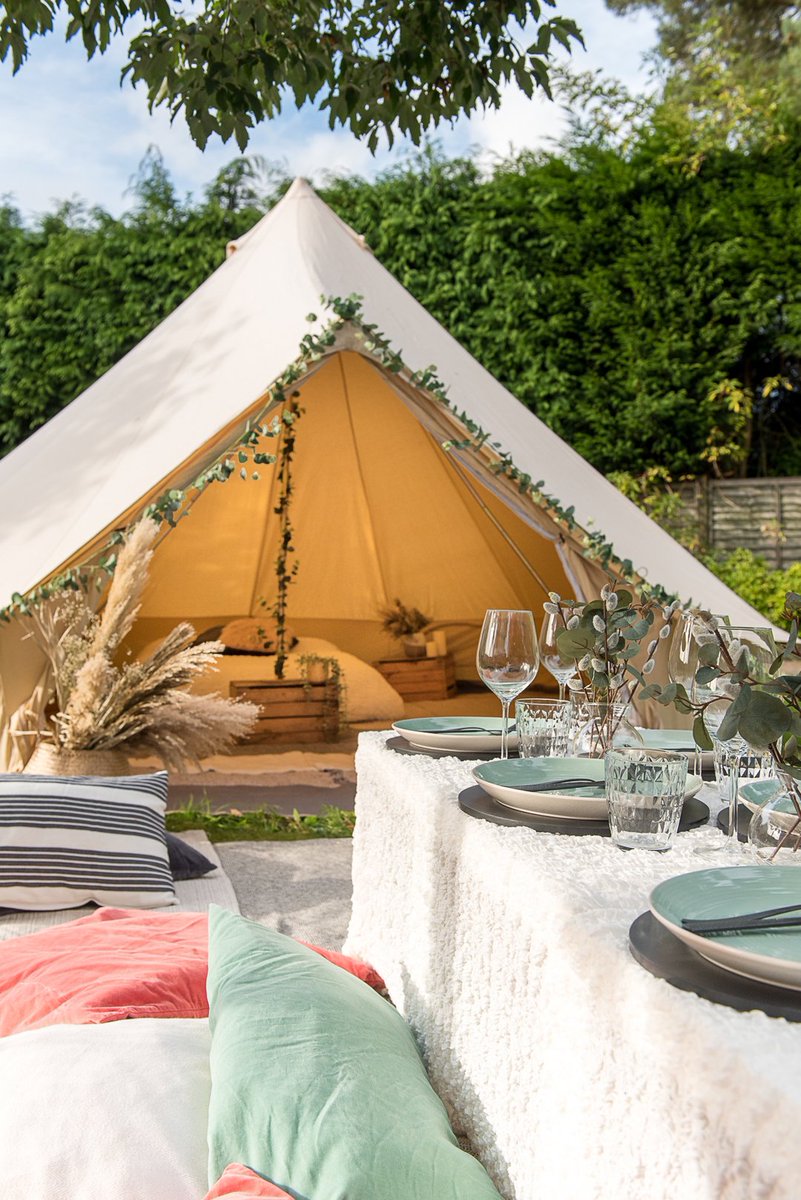 Let us take care of your party so you can enjoy it.  🥳

 #gardencamping #staycation #belltent  #belltenthire #festivalwedding #bohobedroom #teepee #teepeesleepover #liverpoollife #glampinglife #glamping #datenight #alfrescodining #picnicdate #alfrescodate #liverpoolpicnic #liv