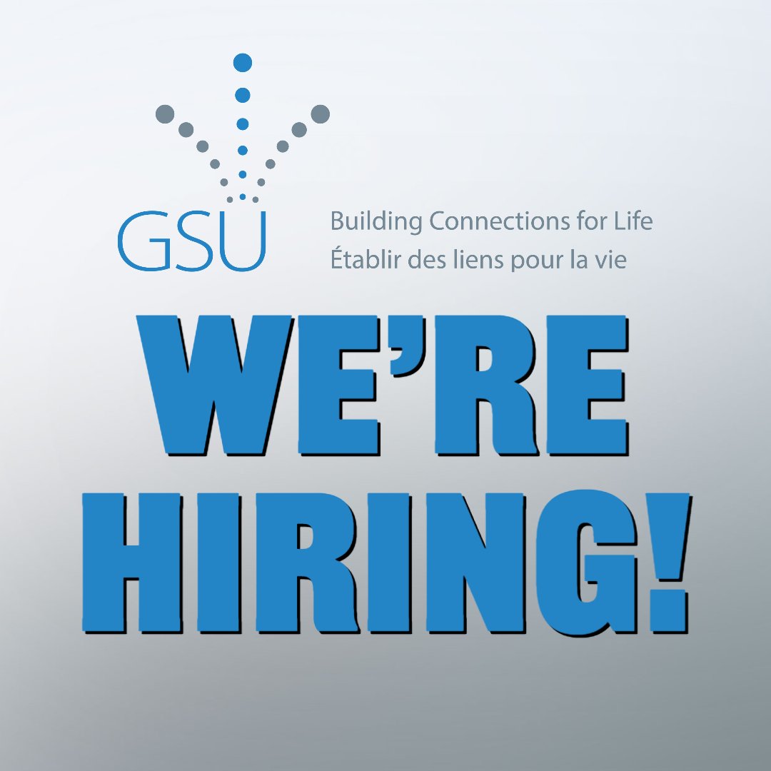 📣Our parent company, GSU, is hiring!! 
We currently are accepting applications for:
🔹GIS Technician

View job description and apply here! gsuinc.ca/career/

#SudburyCareers #sudburyjobs #GIS

**Please make sure to attach resume when completing form**