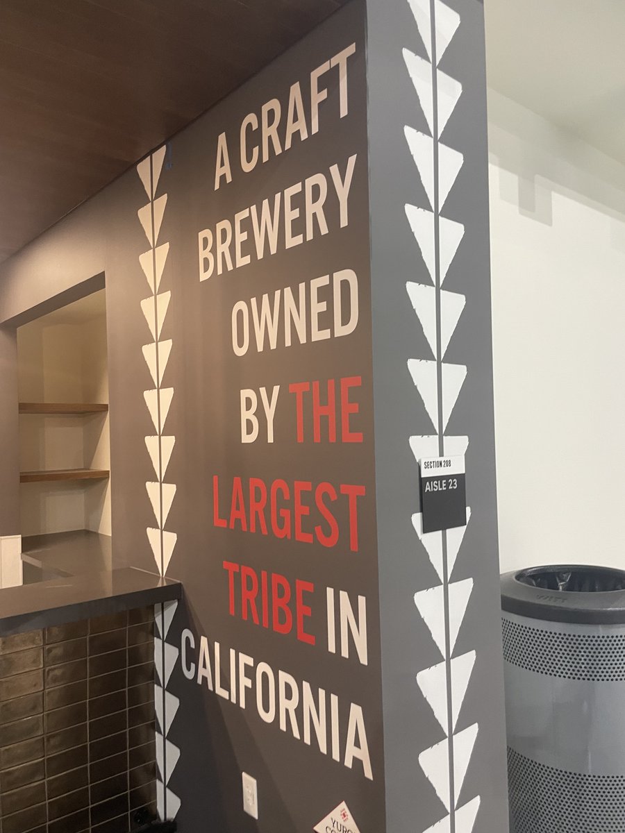 madriverbrew's tweet photo. Yesterday at @TechCUArena home of the @sjbarracuda  we got to see the reveal of the East Bar—featuring MRB! The first tribal brewery partner in the AHL, and the first tribal bar in a professional arena—you can enjoy the taste of Mad River Brewery classics while watching the game! https://t.co/UV6uziYcOj