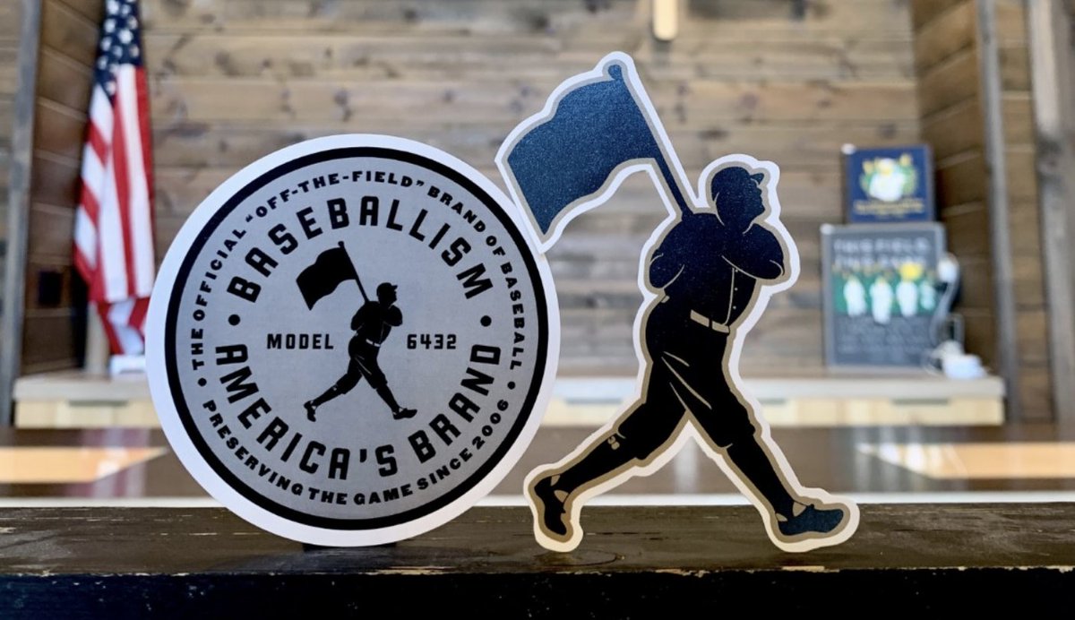 In honor of Childhood Cancer Awareness Month, <a href="/Baseballism/">Baseballism</a> is selling this limited edition Make-A-Wish sticker September 1-7 in stores only. 100% of sales will help make wishes come true in your community. 🎗️✨ 
Plus, 5% of all additional in-store sales supports Make-A-Wish. ⚾💙