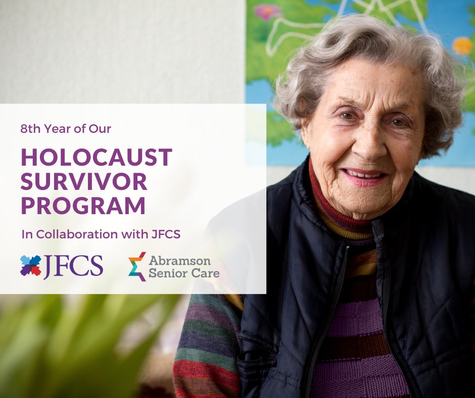 Abramson_Center's tweet photo. Our collaboration with @JFCS_Philly and the Holocaust Survivor Program is in its 8th year. It's our honor to help meet the needs of the Holocaust survivor community. Whether it’s providing vaccines or making house visits with our NP, we feel privileged to serve this community. https://t.co/QTcL0kIVSH