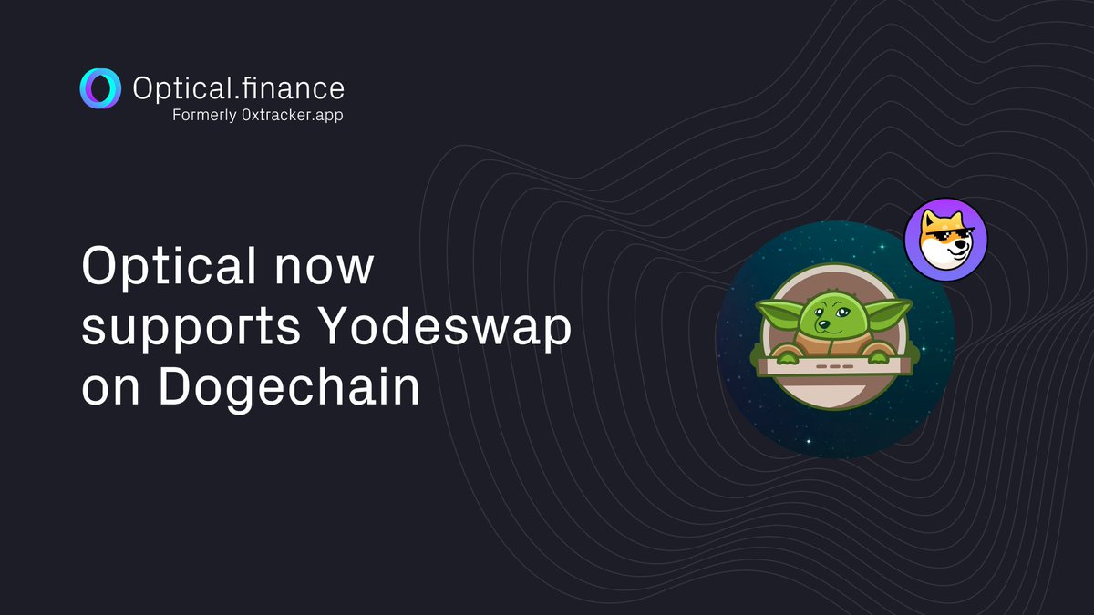 Optical Finance (Formerly 0xtracker.app) tweet media