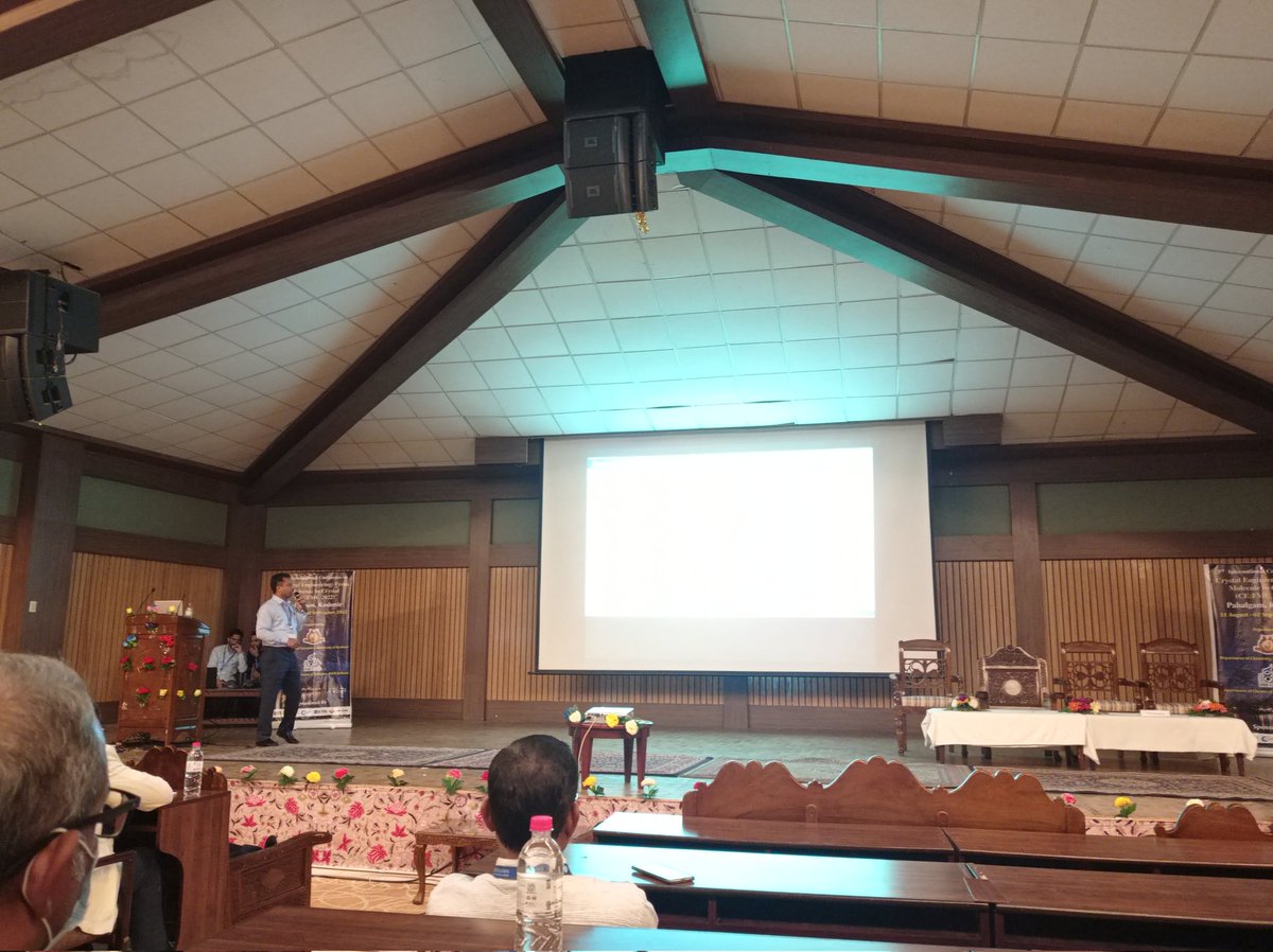 SuvarnaSujil's tweet photo. It was a pleasure to attend exciting talks by @Partha_Munshi @PratapVishnoi86 @anindita_iacs @FranEmmerling @PierMetra @Mubs0820 @Dr. Bhoje Gowde on the second day of 3rd International Conference on Crystal Engineering @3rdcefmckashmir
@cmallareddy @aijazpapers #Pahalgam https://t.co/OVsctPGDS1