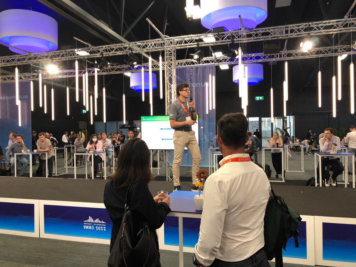 SCIEXnews's tweet photo. Were you able to catch Heather Chassaing and Ferran Sánchez as each took to the catwalk for our second and third #innovation talks at #IMSC2022?
If not, be sure to come meet #TeamSCIEX at our booth tomorrow to learn all about the #ZenoRevolution, and much more! #SCIEXforScience https://t.co/gDnrrXmYOC