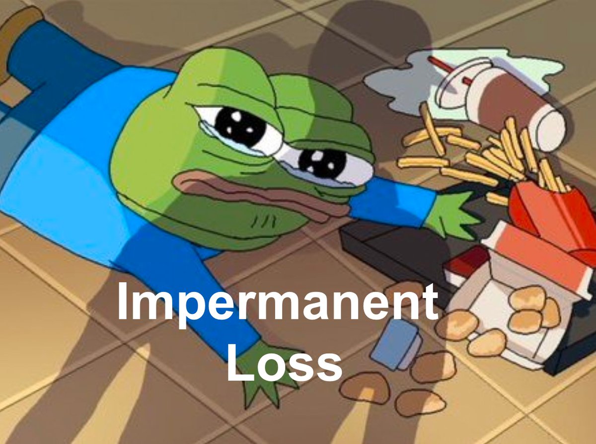 0xThoor's tweet photo. If you want to become a true master of defi you NEED to understand impermanent loss and its impact on liquidity pools🧙‍♂️.

In this thread I'll try to provide a simple overview of this concept in a way even your grandma will understand🧵 1/15 https://t.co/ZKrDl4wN1v