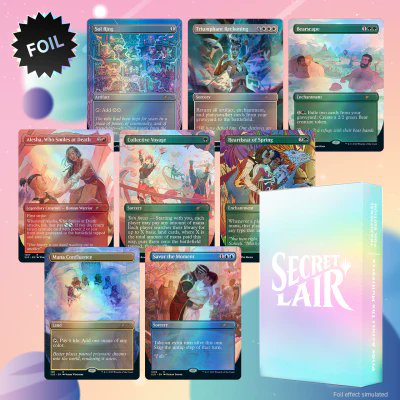 HairyTarantula's tweet photo. Secret Lair Drop: Pride Across the Multiverse (Pride 2022) Foil editions are available NOW online at
https://t.co/Oez9xtV8DR
#MTG #Pride #SecretLairDrop https://t.co/I6nm0G3gIL
