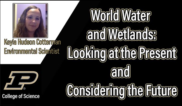 PurdueSOS's tweet photo. Today’s #SciencefromtheExperts features #EnvironmentalScientist #PurdueAlum Kayla Cotterman speaking about the impact to wetlands in developing this type of land. #Boilermakers #WomenInSTEM
LISTEN: https://t.co/2nssAftxBI
WATCH: https://t.co/vSPeV8XQN0 https://t.co/Y60nokvSf2
