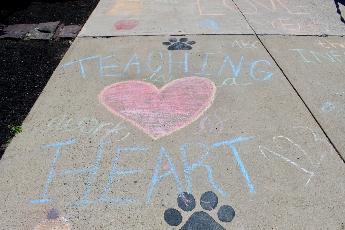 WeAreHTSD (@wearehtsd) on Twitter photo 📣 TODAY in Hamilton! "Chalk The Walk" <a href="/HTSD_Sayen/">Sayen Elementary School</a> 🦁
Our 5th graders surprised teachers with inspirational messages 🍎 Welcome back, HTSD teachers!
<a href="/ScottRRocco/">Scott Rocco, Ed.D.</a> <a href="/HTSDSecondary/">Jim Altobello Ed.D.</a> <a href="/HTSDCurriculum/">Hamilton Twp. C&I</a> <a href="/VasilDiana/">Diana vasil</a> <a href="/HTSD_HR/">@HTSD_HR</a> <a href="/LauraGeltch/">Laura Geltch</a>
#HTSD #HTSDpride 📣 TODAY in Hamilton! "Chalk The Walk" <a href="/HTSD_Sayen/">Sayen Elementary School</a> 🦁
Our 5th graders surprised teachers with inspirational messages 🍎 Welcome back, HTSD teachers!
<a href="/ScottRRocco/">Scott Rocco, Ed.D.</a> <a href="/HTSDSecondary/">Jim Altobello Ed.D.</a> <a href="/HTSDCurriculum/">Hamilton Twp. C&I</a> <a href="/VasilDiana/">Diana vasil</a> <a href="/HTSD_HR/">@HTSD_HR</a> <a href="/LauraGeltch/">Laura Geltch</a>
#HTSD #HTSDpride