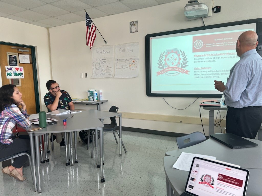 bharris_OYL's tweet photo. Leadershifting and professional learning are essential in any academic community, and at @FineArtsEISD we lead from front. Come join our team! #OperatinginExcellence #StrongCommunities #PLC #GrowingGreatness #EdgewoodProud https://t.co/blhYh6F3tK
