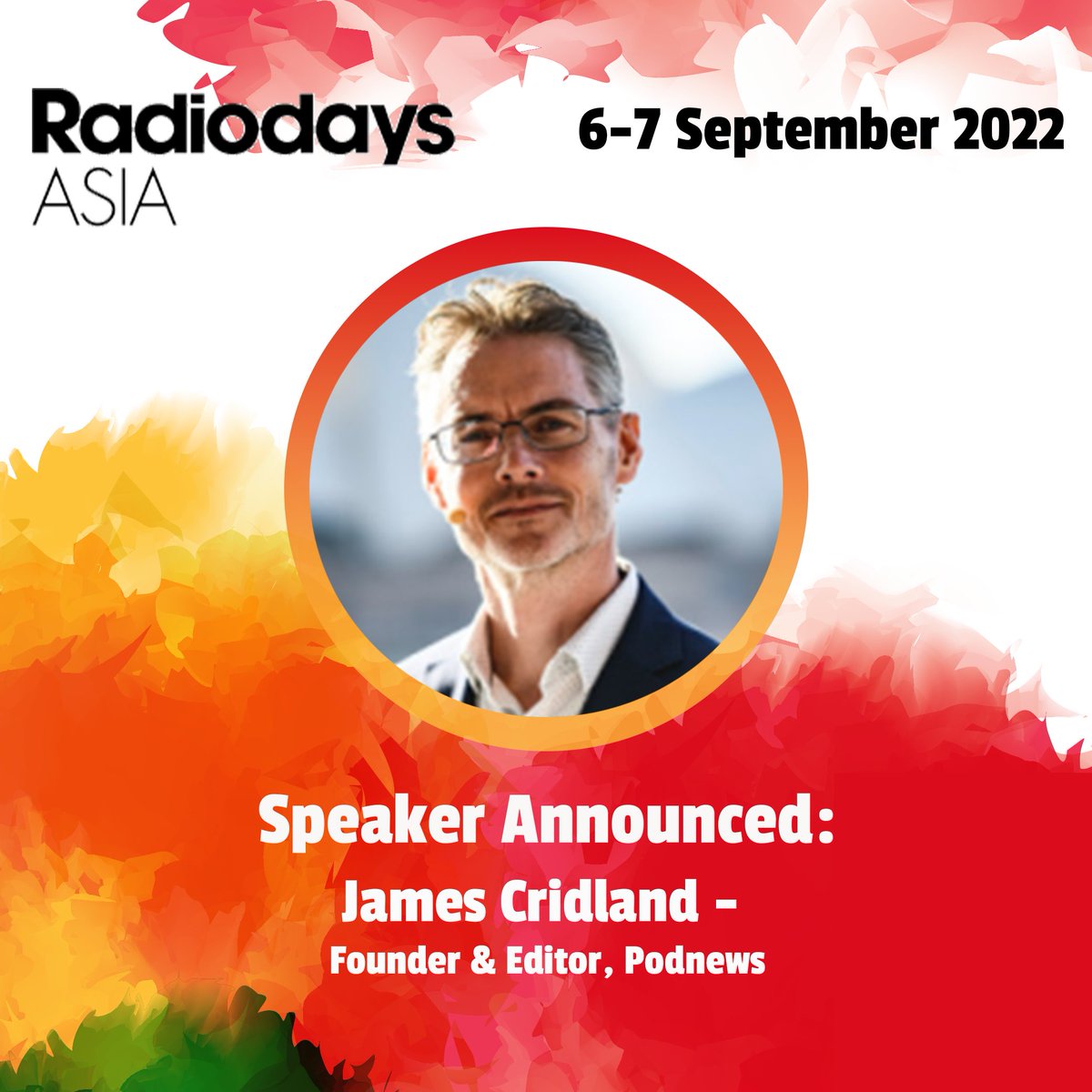 RadiodaysAsia's tweet image. 💻WATCH ONLINE💻 from anywhere in the world 🌎 🌟 Register NOW 🌟@RadiodaysAsia 22🎙NEW SPEAKERS🎙#KualaLumpur #Malaysia 🌍 #RDAsia22 #RDA2022 #RadiodaysAsia #Asia #Podcast #Radio #audio #TweetOfTheDay #FYP #speakers #news🎙#podcastandchillwithmacg #motivational #Trending