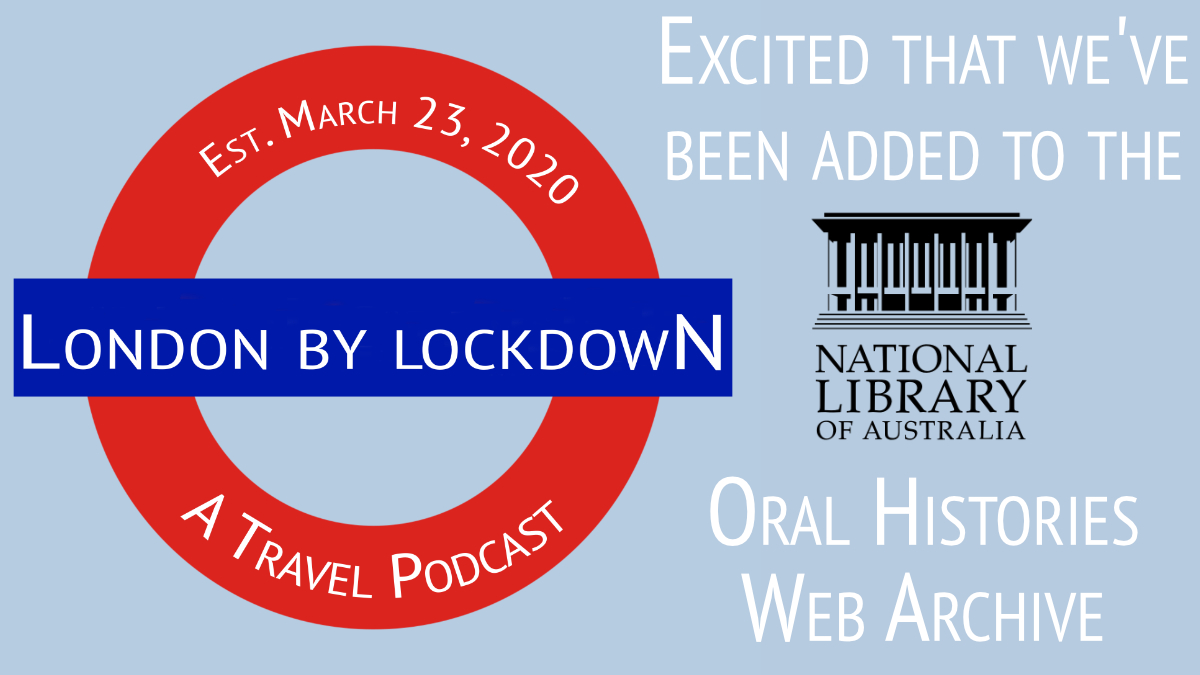 Listen here: linktr.ee/LondonbyLockdo…

#library #librarylife #bookshelf #literature #libraries #librarylove #oralhistory #history #familyhistory #forgottenhistory #storytelling #australia #nla50 #libraries #nationallibrary #oralhistories #australianhistory #nswpubliclibraries