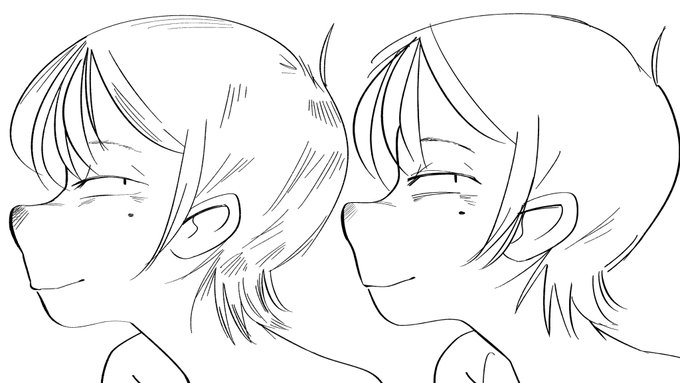 画像劣化少なめにしたら線が変わったの分かりやすいかなと思ったんですが
分かりやすいようなそうでもないようなよく分からない…のをば 