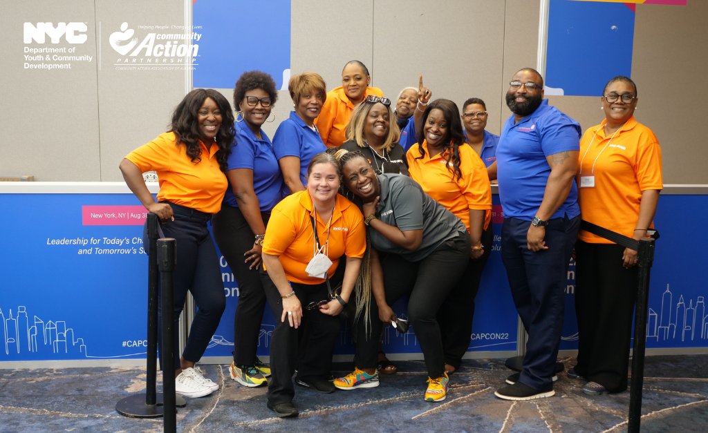NYCYouth's tweet photo. Got caught up. Day 2 of #CAPCON22 is in full effect. Community Action members networking and building skills. https://t.co/Y9ARe2uWe7