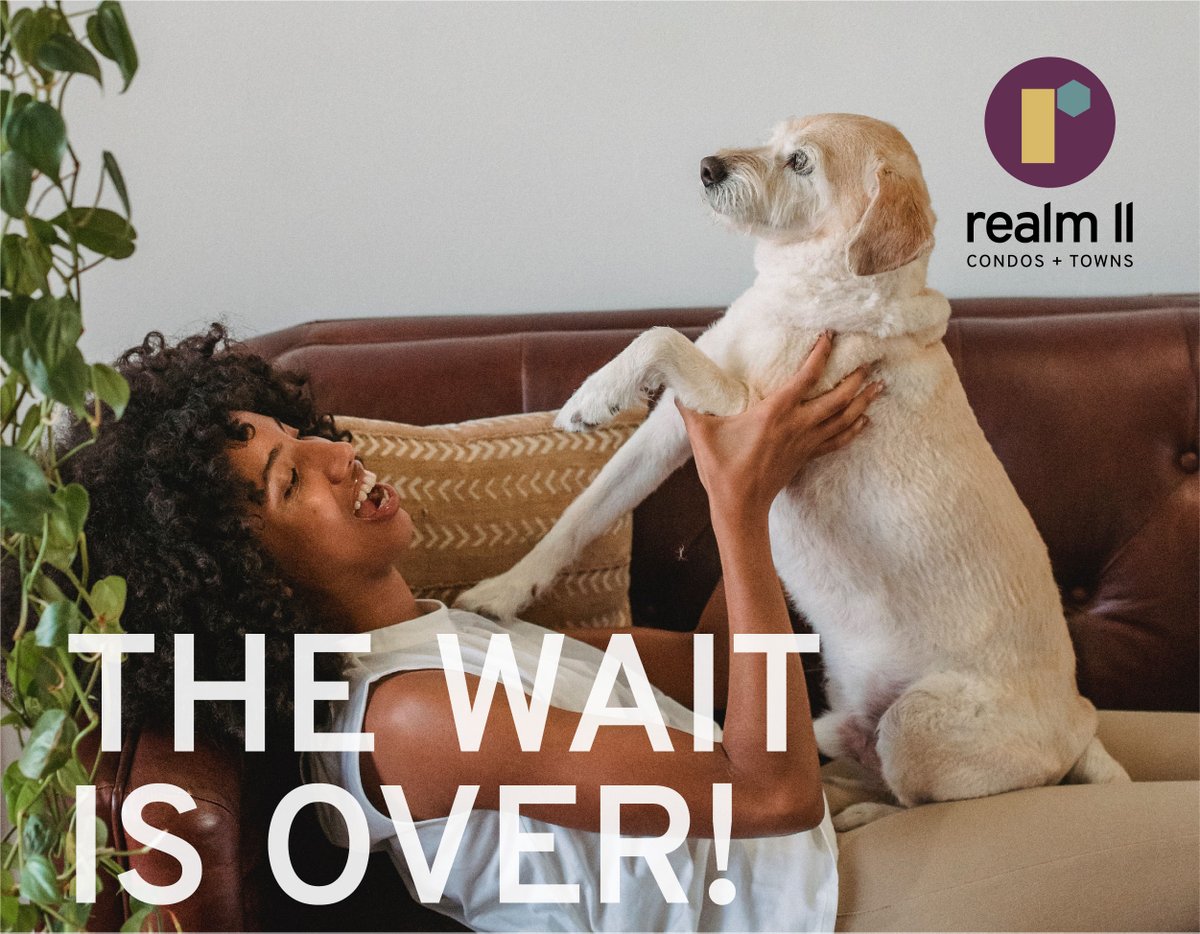 AdiDevelopments's tweet photo. Live in a world of your own… Welcome to #RealmII

The highly anticipated second chapter of the Realm Community. Bringing thoughtfully designed modern condos and towns to Burlington’s Alton Village neighborhood. 

#ComingThisFall https://t.co/DgwNhGkJ9m