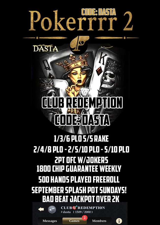 ClubDasta's tweet photo. CODE. DASTA - POKERRRR2
↠𝟭/𝟯/𝟲 𝗣𝗟𝗢- 𝟱/𝟱 𝗥𝗔𝗞𝗘
↠𝟮/𝟰/𝟴 𝗣𝗟𝗢

↠𝗦𝗣𝗟𝗔𝗦𝗛 𝗣𝗢𝗧 𝗦𝗨𝗡𝗗𝗔𝗬𝗦!
𝗕𝗔𝗗 𝗕𝗘𝗔𝗧 𝗝𝗔𝗖𝗞𝗣𝗢𝗧 𝗢𝗩𝗘𝗥 𝟮𝗞
🏁↠ Text - (212) 810 - 0478↞🏁
🏁 Live Balance Tracker &amp; Data Blacklist 🏁
↞ #REDEMPTION #DASTA #POKERRRR2 #PRKAYZ ↠ https://t.co/2IJC1TSWO5