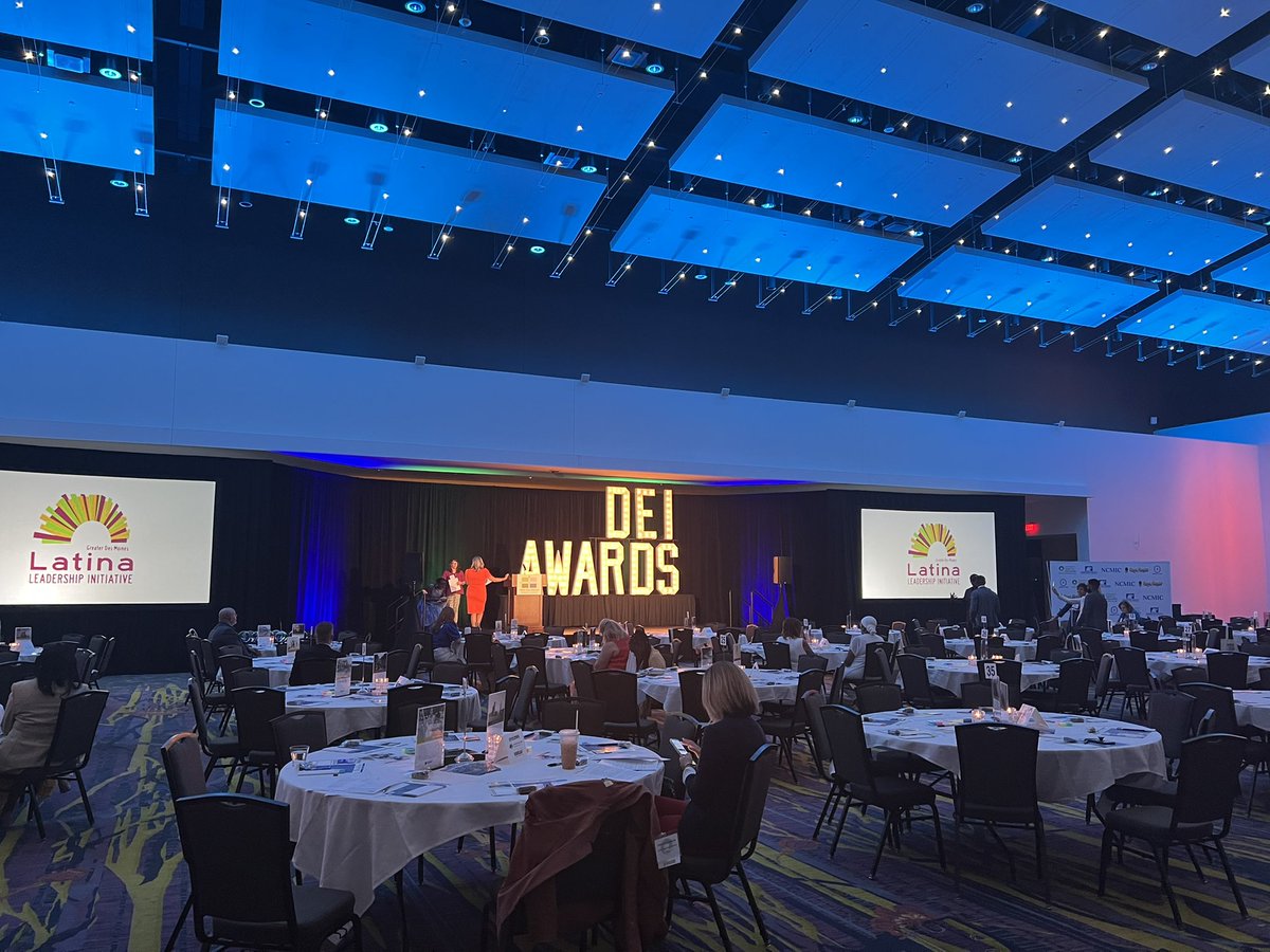 Thank you, West Des Moines Chamber, for hosting the DEI awards! I accept the challenge and commit to the important work of DEI. #DEIowa