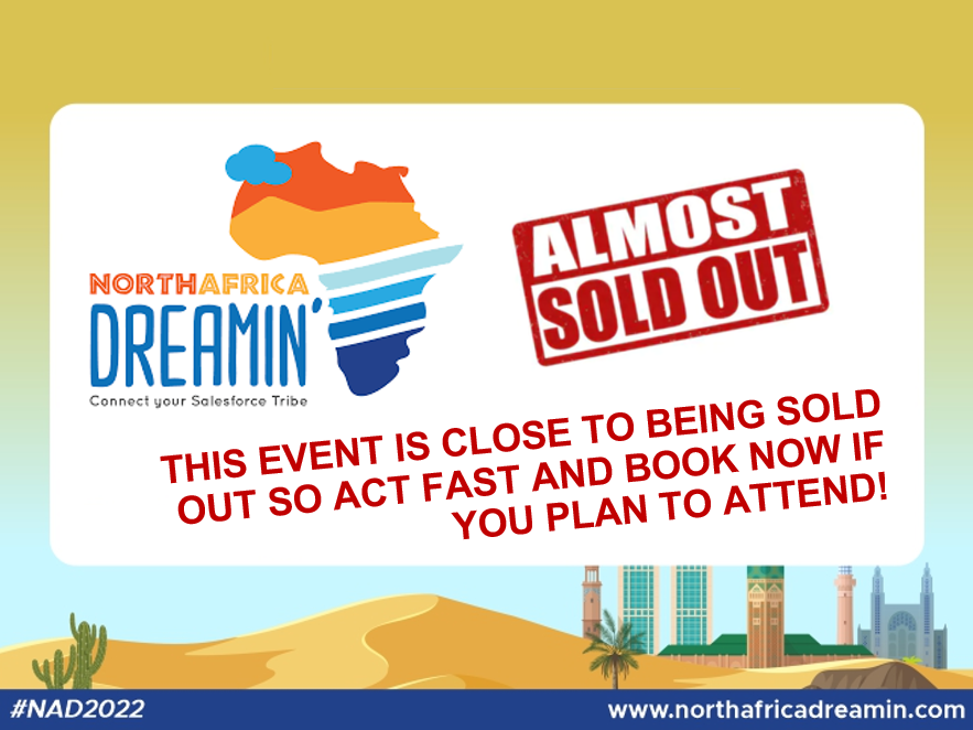 Many thanks to everybody who registered to speak, sponsor or attend #NAD2022 ! We are happy to announce that we reached the planned capacity for the event. At the moment, we have a few more available tickets only and then we have to put all new registrations on a waiting list.