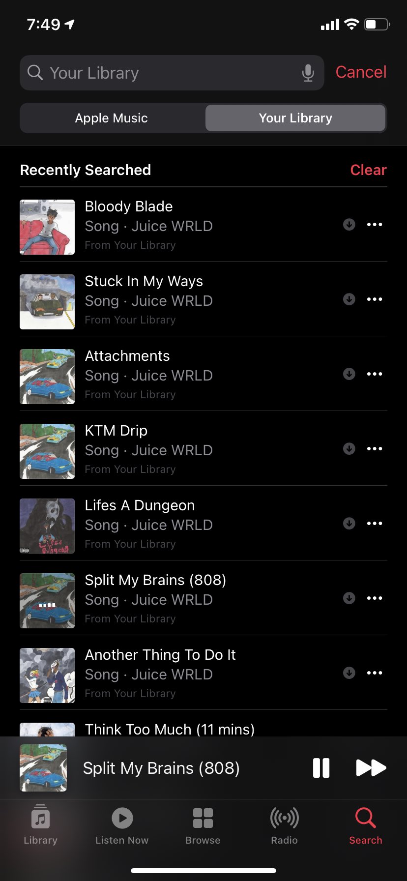 Juicelegend on Twitter "My leaked Juice WRLD search history https//t