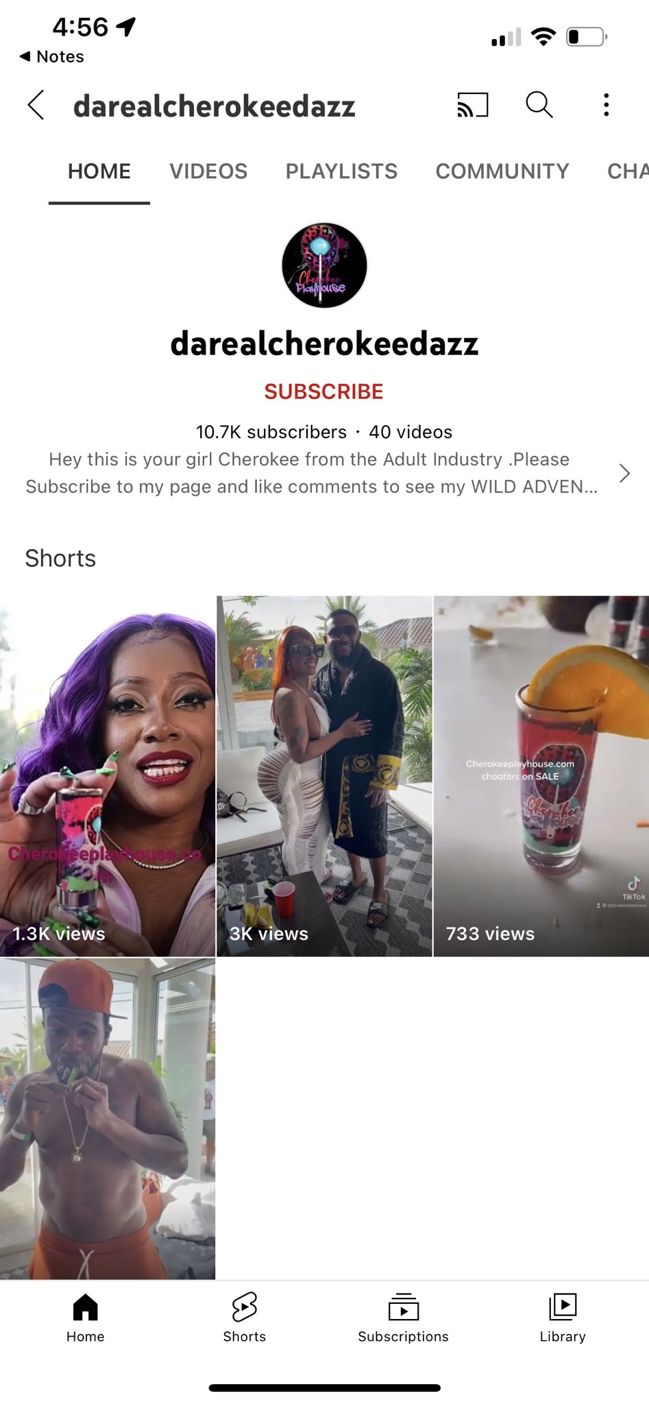 Cherokeedass on Twitter: "Check out and subscribe https://t.co