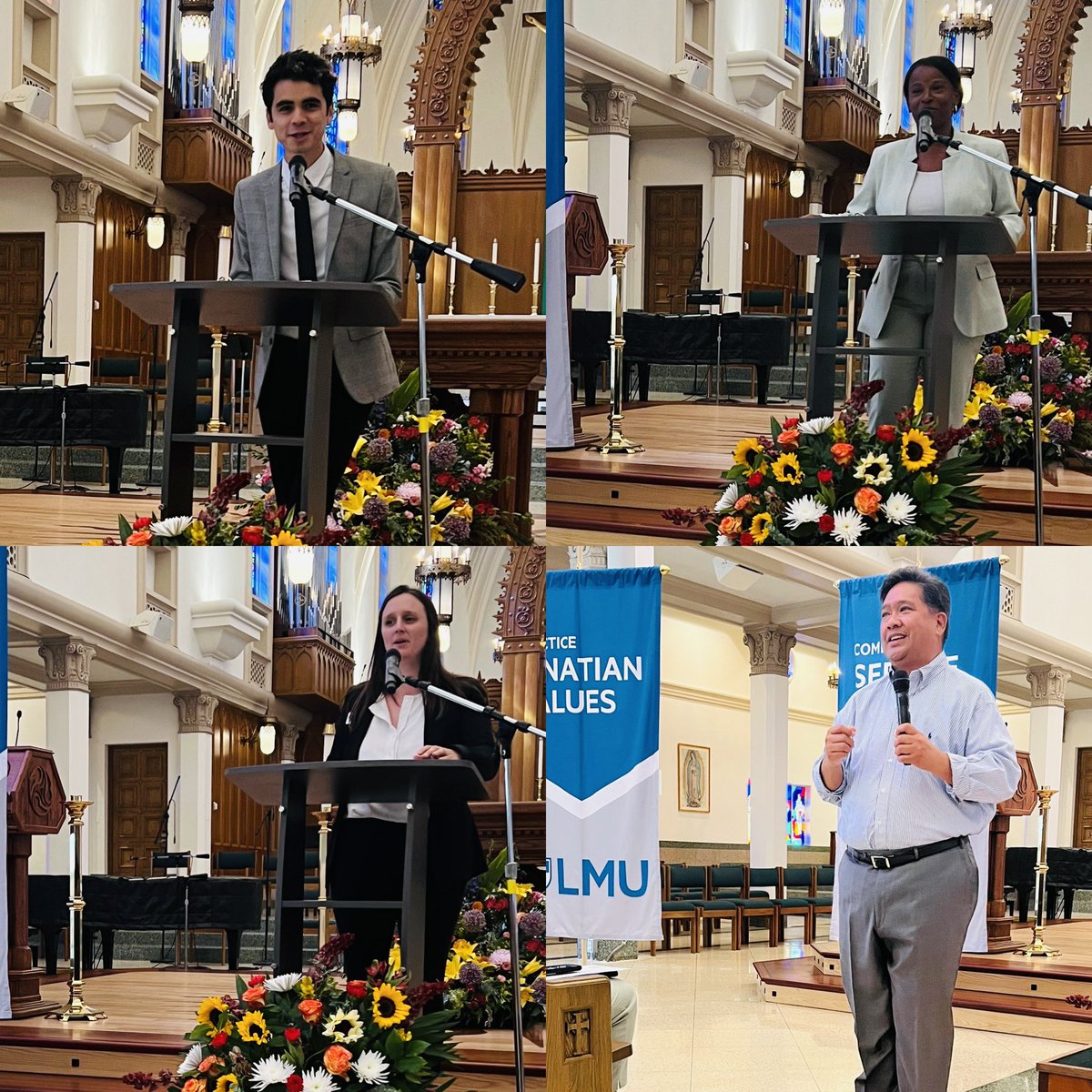 LMUStudentEXP's tweet image. Thanks to all who attended the Student Service and Leadership Convocation yesterday! We’re so excited to see how🦁 Lion leaders will help create the world we want to live in. #StudentEXP #LiveaLifeofPurpose @SVP_DrK