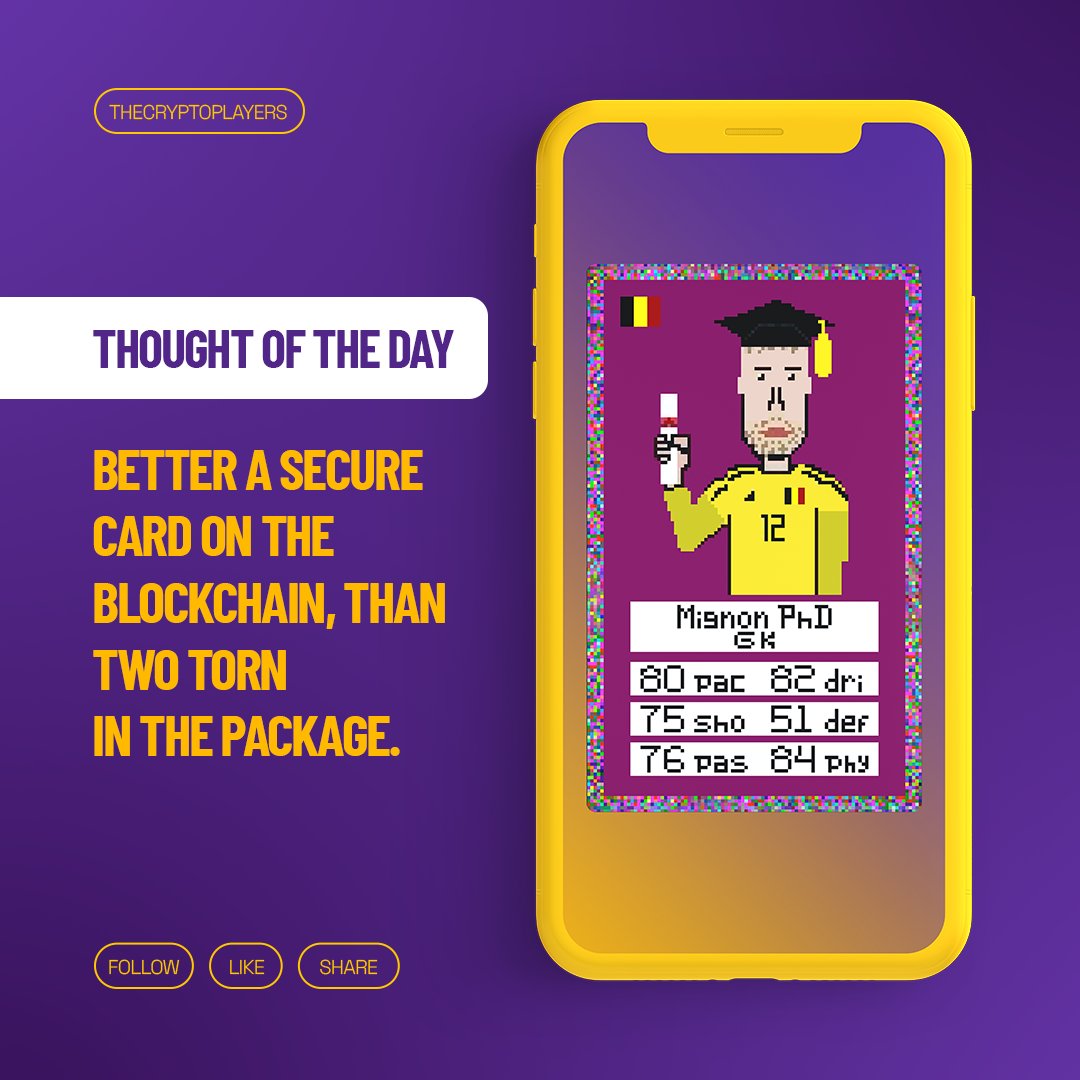 No fear of torning, no chance of getting wet, no misprints. Much better to collect and play. 

That's simple.

Follow Mignon Phd's advice, start your collection and join The CryptoPlayers community.

DM us.