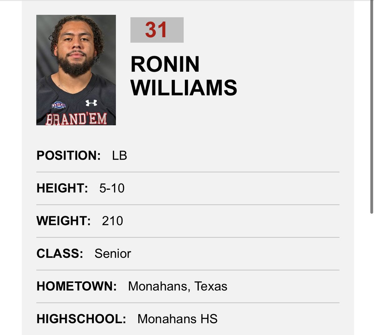 Ronin Williams tweet media