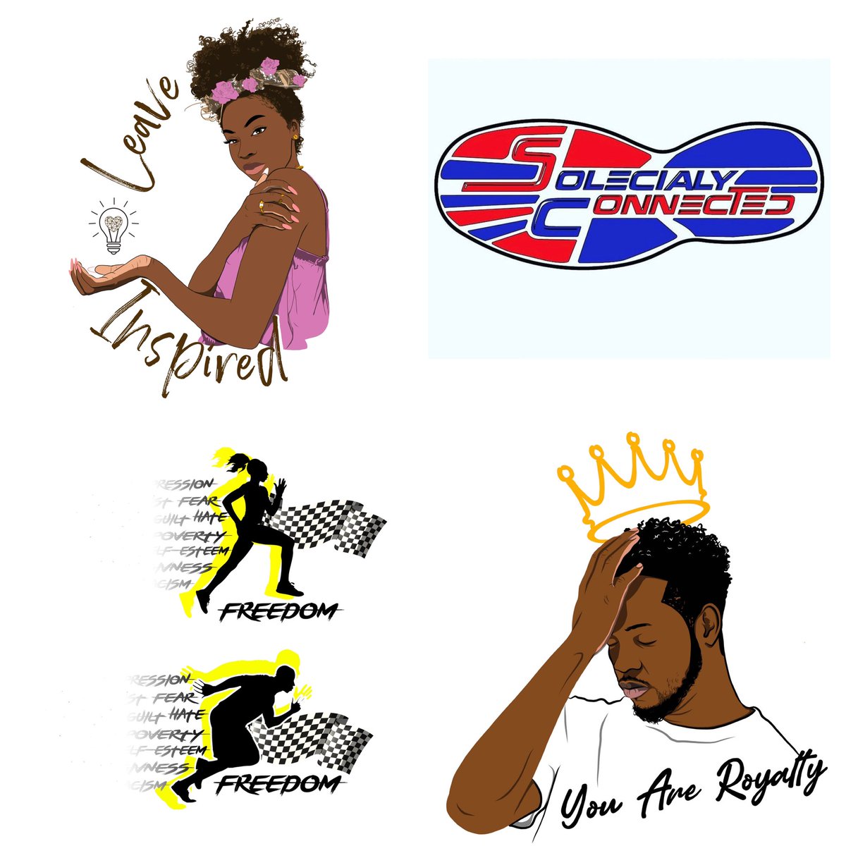 Queen_Picasso's tweet photo. Logos/gfx by @CTDPHILLY 🎨💻
These are my favorites so far!
#artistsontwitter #phillycreative https://t.co/I5T0rEp47W