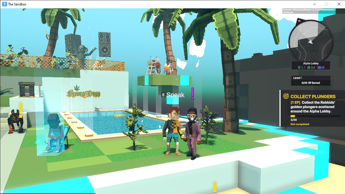 maginprone8's tweet photo. @TheSandboxGame @TheSnoopAvatars I just participated in the Avatar Hunt for a chance to win a Doggy Avatar! Check out my screenshot below!
👇 https://t.co/WkUmEs8OSP