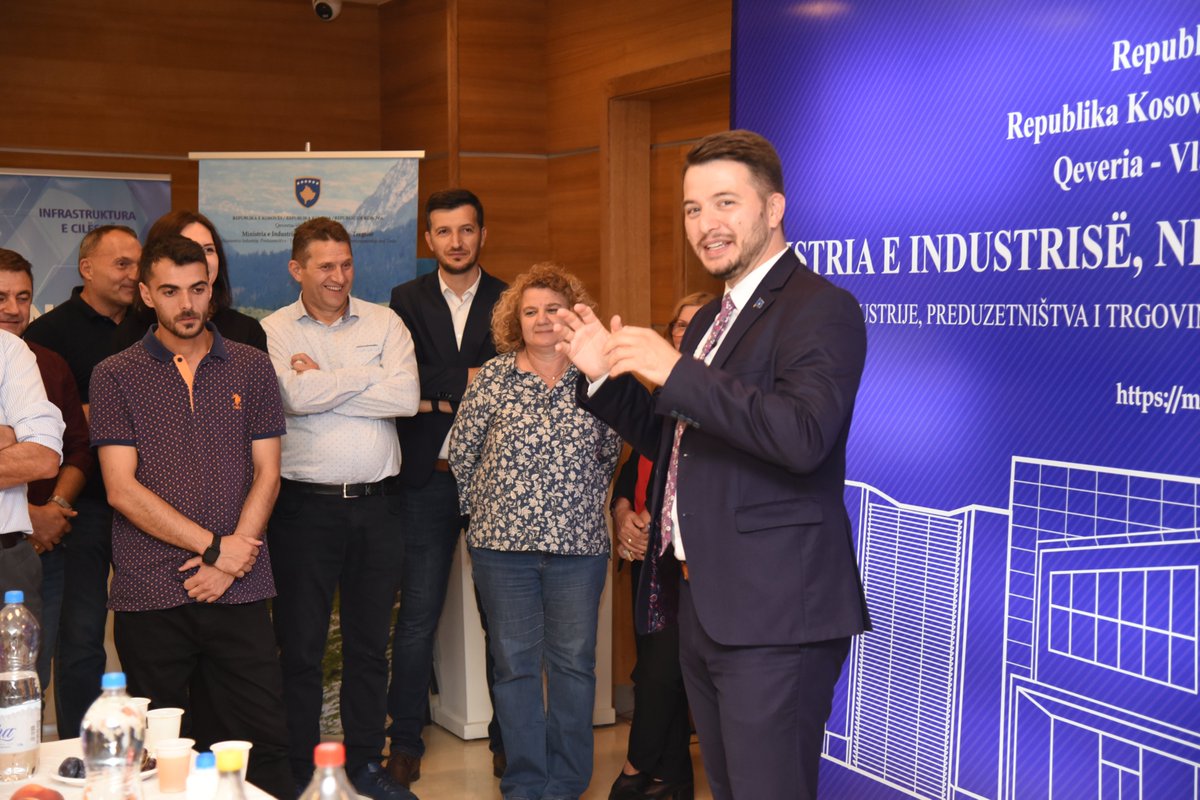 getoarmjeku's tweet image. Today was my last day in office as Deputy Minister of Industry, Entrepreneurship and Trade of the Republic of Kosova. Prime Minister @albinkurti has now appointed me Deputy Minister of Economy.